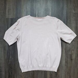 Women's Pink Short Sleeve Top